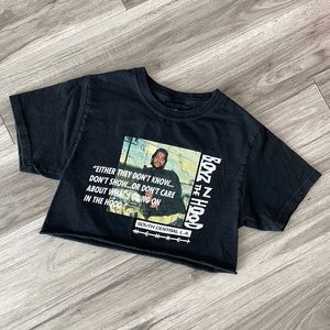 Boyz N The Hood Graphic Crop Top Size XS